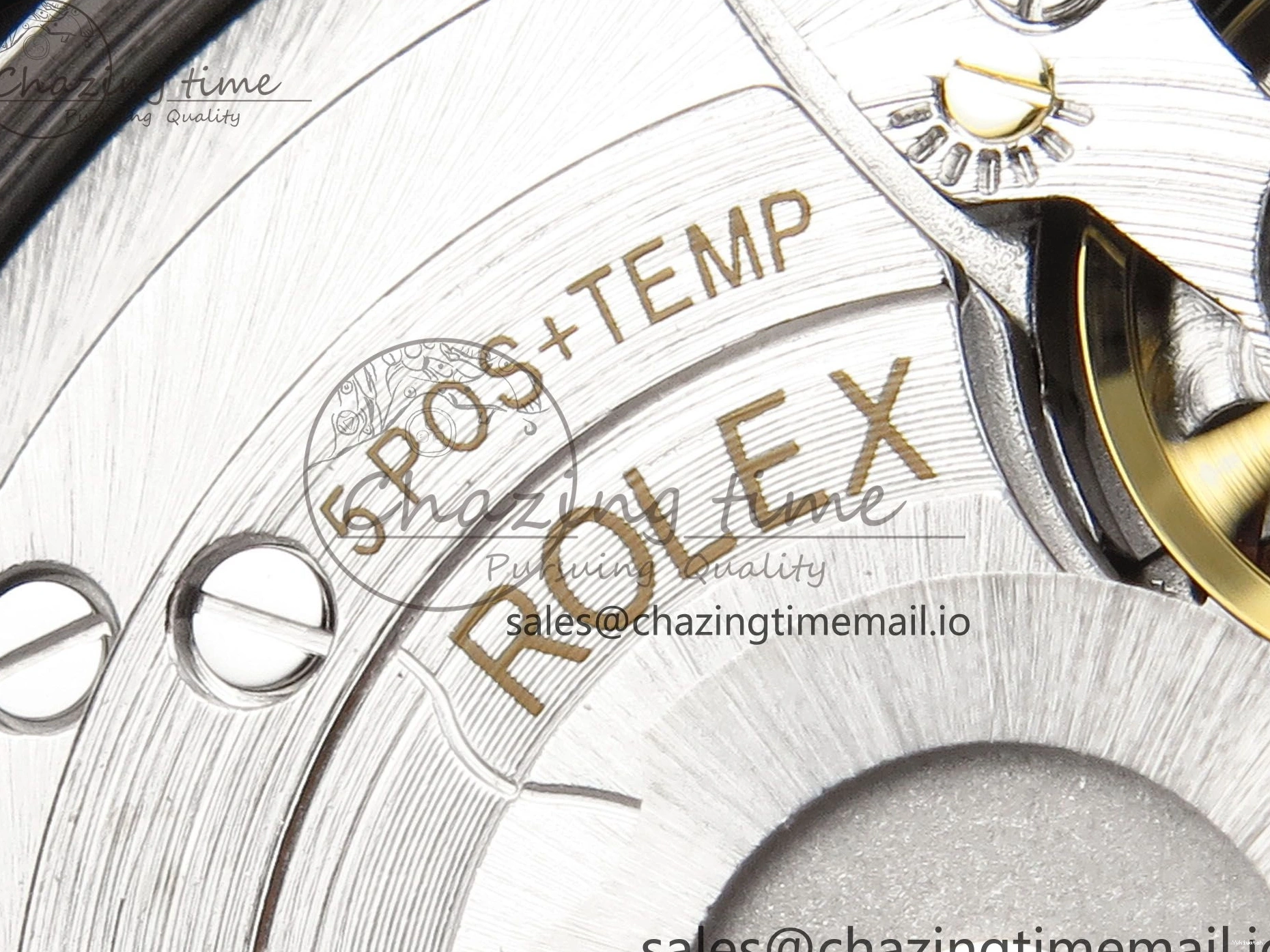 SS Dial YG EWEF Leaf Edition A3235 on Jubilee 126233 36 DateJust Best YG Bracelet 0501